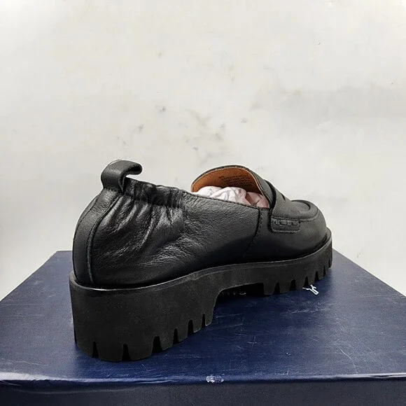 Andre Assous Black Loafers - Picture 12 of 15